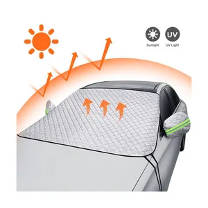 Tissu anti-pluie et anti-neige, épais, imperméable à l'extérieur, meilleur suv de <span class=keywords><strong>voiture</strong></span>, housse pliable, pare-brise de <span class=keywords><strong>voiture</strong></span> - Product Image 1