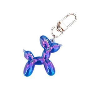 Laser Balloon <b>Dog</b> Colorful Key Chain Cartoon Creative Small Animal <b>Dog</b> <b>Keyrings</b> 2024 New Fashion Art Trendy Keychain - Product Image 4