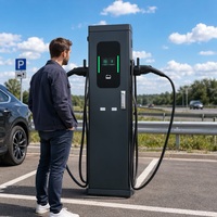 Chargeur de véhicule électrique intelligent 22 kW, sur pied, avec RFID et OCPP 1.6J