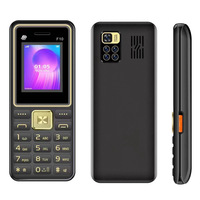 Téléphone portable pas cher 1,8 pouces F10 2G avec clavier, fabriqué en Chine, trois cartes SIM et trois modes veille
