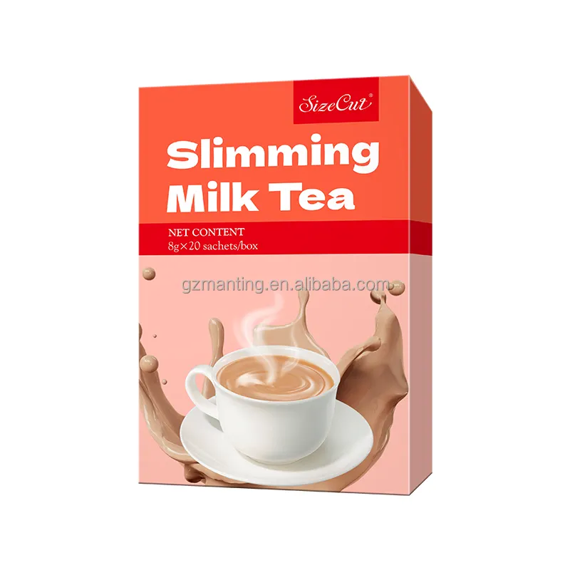 Slim teh susu pengganti nutrisi, bubuk kocok penurunan berat badan, diet skimmed susu teh