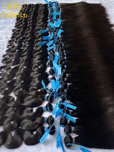 工厂virgin巴西头发，12a virgin未加工巴西头发扩展加拿大，kabeilu peerless头发公司购买头发 - Product Image 2