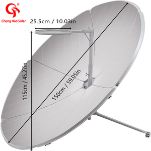 Cuisinière <span class=keywords><strong>solaire</strong></span> parabolique portable Chenghao à concentration rapide, réflecteur en aluminium de 1,5 m de diamètre, <span class=keywords><strong>four</strong></span> <span class=keywords><strong>solaire</strong></span> 1500W, foyer de 28 cm, tout-en-un - Product Image 5