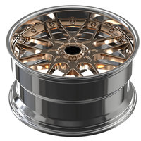 Jantes forgées 2 pièces en alliage d'aluminium 20 pouces 5*120 5*114.3 – Jantes de course élégantes pour véhicules de luxe