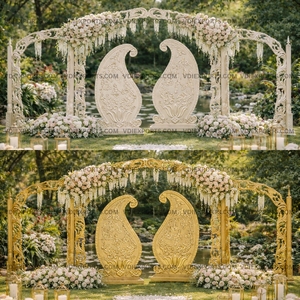 Paneles Decorativos con Forma de Paisley (Ambi) para Fondo de Escenario, Accesorios de Lujo para Bodas - Product Image 1