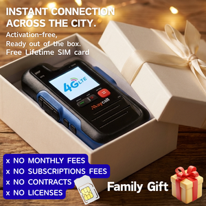 4G poc วิทยุสื่อสาร GPS IP54ระยะไกลผ่านการรับรอง CE Fcc สำหรับใช้ในบ้านและเป็นของขวัญ - Product Image 1