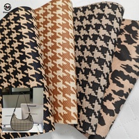 Tissu PU imprimé motif mille oiseaux de haute qualité en cuir synthétique PVC impeccable Anti-encrassement pour chaussures meubles décoratifs