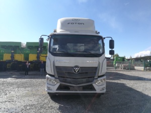 Neuer Foton GTL 4x2 Sattelzugmaschine Linkslenker Euro 2 Luftfederung Bergbau-Transport Flachbett Tieflader-Sattelauflieger - Product Image 3