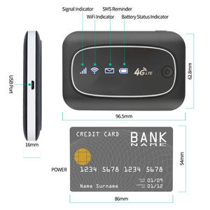 Routeur <span class=keywords><strong>de</strong></span> poche M7 4G 150 Mbps LTE, routeur intelligent Wifi Mesh, modem Wifi <span class=keywords><strong>portable</strong></span>, point d'accès pour voiture, maison, voyage - Product Image 3