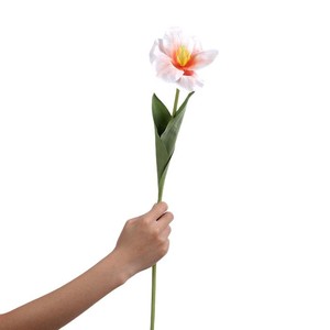 Fleur artificielle en soie tulipe de rêve, faite à la main, pour décoration de mariage, utilisation extérieure - Product Image 4