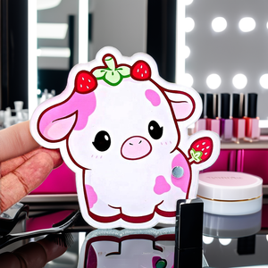Herramienta de Belleza de Diseño Premium con Cristal Rosa, Bandeja Magnética Sostenible Personalizada para Extensiones de Pestañas, Bandeja para Pestañas Care Bear - Product Image 2