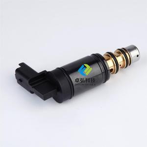 Válvula Solenoide de Control del Compresor de CA de 12V para <span class=keywords><strong>Denso</strong></span> <span class=keywords><strong>5SE09C</strong></span> para Peugeot 308 3008 408 RCZ OE 9672247080 9802875780 KTT060071 - Product Image 2