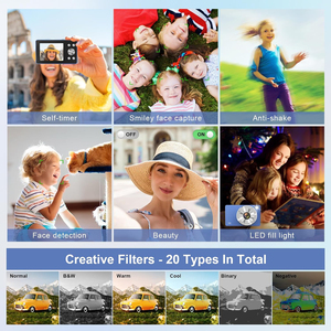 <span class=keywords><strong>กล้อง</strong></span>ดิจิตอล4K 13MP ออโต้โฟกัส4K 16X <span class=keywords><strong>ซูม</strong></span>ได้พร้อมแบตเตอรี่2ก้อน<span class=keywords><strong>กล้อง</strong></span><span class=keywords><strong>คอมแพค</strong></span>สีเขียวชมพูดำขาว - Product Image 6