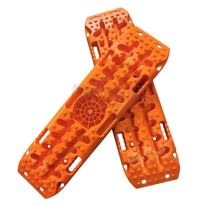 Tablas de Tracción Duraderas Mini de Plástico para Todoterreno SUV, Plegables, para Arena, Lodo, Nieve, Escalones de Rescate para Neumáticos, Juego de 2 Piezas - Product Image 5