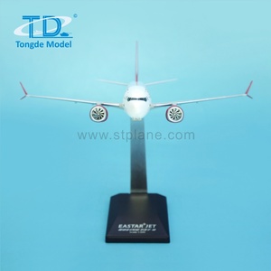 Eastar personnalisé <span class=keywords><strong>B737</strong></span> MAX <span class=keywords><strong>8</strong></span> 20cm 1/200 Mini modèle d'avion en plastique - Product Image 4
