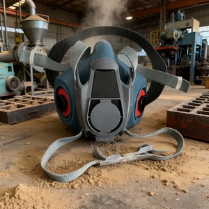 Máscara de Media Cara de Silicona Reutilizable Personalizada 6200, Respirador Táctico <span class=keywords><strong>Anti</strong></span> <span class=keywords><strong>Radiación</strong></span> <span class=keywords><strong>Nuclear</strong></span> - Product Image 5