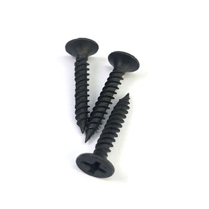 Vis autoperceuses pour plaques de plâtre, phosphatées noires, haute résistance, en vrac - Product Image 5