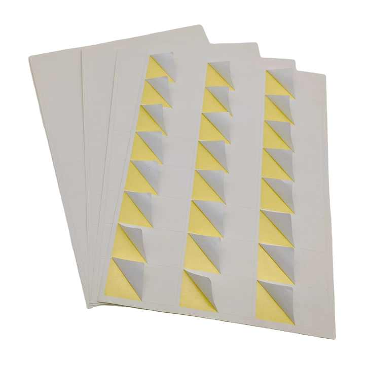 Strong Adhesive A4 Sticker Sheet Labels 24pcs Inkjet Laser Permanent ...