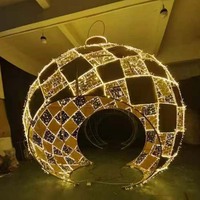 Décorations personnalisées pour la maison globe géant gonflable avec photo Ornements brillants Décor de Noël Sphère réfléchissante chromée Boule miroir gonflable