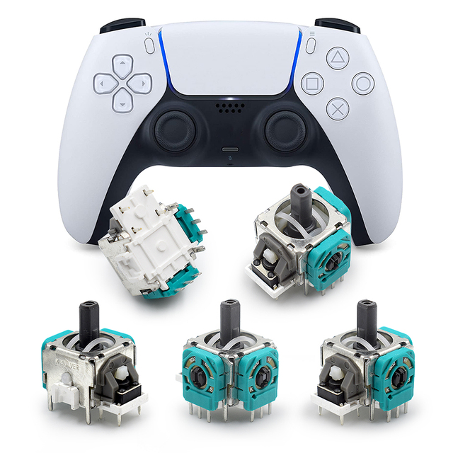 Repair Parts PS5 Game Controller for Sony Playstation PS5 Grip Gamepad Joystick Analog Wholesale