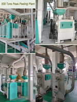 Machine à décortiquer et à fendre les lentilles Win Tone MTPS, moteur 22-30KW, décortiqueuse haute puissance, traitement des haricots, capacité élevée de 1000-3000kg/h