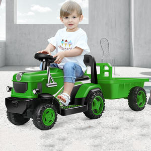 Tractor CAR53 <span class=keywords><strong>con</strong></span> Cubo, Coche Eléctrico <span class=keywords><strong>Infantil</strong></span> de Gran Tamaño <span class=keywords><strong>con</strong></span> Capacidad para Cuatro Personas, Coche de Carga <span class=keywords><strong>con</strong></span> Cuatro Ruedas, Coche Eléctrico para Niños - Product Image 5