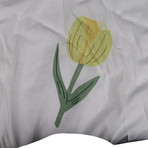 <span class=keywords><strong>Tissu</strong></span> de literie 100% fibre de polyester blanchie, imprimé numériquement, fil bouclé, tissage uni, léger, procédé de tissage à la navette - Product Image 6