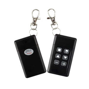 Télécommande universelle ZY-16CH 16 canaux pleine fréquence, super puissante, noire, 6 boutons, pour volet roulant et porte de garage rétractable - Product Image 3