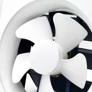 High Performance Air Cooling Fan AC Operated Strong Wind Household White Wall Mounted Hotel Exhaust Fan