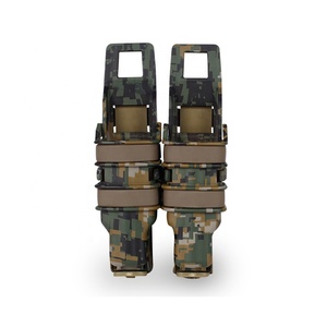 Hành động Công Đoàn bán buôn ABS đôi ngăn xếp nhanh ngụy trang đạn Tạp Chí Pouch hộp chủ cho Molle hệ thống G 17 - Product Image 4