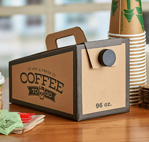Tại gói 3L 5L 96oz cà phê để đi Kraft Giấy hộp cà phê sa UAE BIB Túi 5 lít cao cấp cà phê lưu trữ hộp với tap Dispenser - Product Image 4