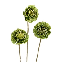 S-1519 Nouveau Design Usine Directe Artificielle Rose En Bois Décoration De La Maison Rose Séchée Fleur Éternelle Rose Pour La Décoration De Mariage