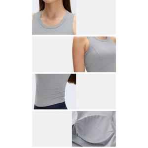 Chaleco Deportivo Ligero sin Mangas para Mujer, Ajustado, Moldeador, Elástico en Cuatro Direcciones, Transpirable, para Correr, Entrenamiento, Yoga - Product Image 2