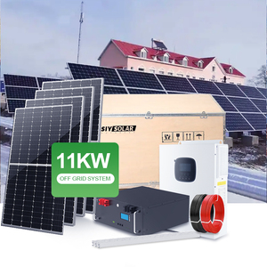 Sistema de Estación de Energía Solar Doméstica de 11KW con Batería LIFEPo4 de 11000W, Controlador MPPT, Kit Solar de Iones de Litio - Product Image 2