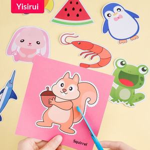 Juego <span class=keywords><strong>de</strong></span> Materiales para Manualidades <span class=keywords><strong>de</strong></span> Papel para Niños <span class=keywords><strong>de</strong></span> Jardín <span class=keywords><strong>de</strong></span> Infancia, <span class=keywords><strong>Origami</strong></span> 3D Hecho a Mano, en <span class=keywords><strong>Caja</strong></span>, para Niños <span class=keywords><strong>de</strong></span> 5 Años - Product Image 3