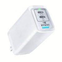 Nouveau produit Chargeur rapide GaN 65W PD, normes UK AU US EU, tête de charge pour téléphone portable et ordinateur portable, vente en gros d'usine