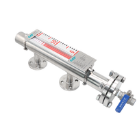 Pengukur Level Magnetik Huitian dengan Layar Digital HART 4-20mA |   Konstruksi Logam |   Perlindungan IP67 |   Pengukuran Level