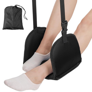 <span class=keywords><strong>Hamaca</strong></span> de pie de avión Essentials de vuelo de viaje largo con placas de soporte Reposapiés para una experiencia de vuelo cómoda - Product Image 1