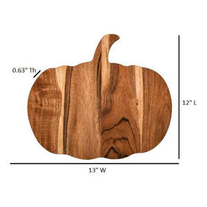 Toptancılar akasya ahşap doğrama tahtası seti el yapımı kabak şekilli özel ahşap mutfak kesme tahtası ucuz fiyata - Product Image 5
