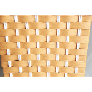 <b>Square</b> Hand Woven Laundry <b>Basket</b> With Lid Dustproof Storage Organizer For Clothes Rustic Style - Product Image 5