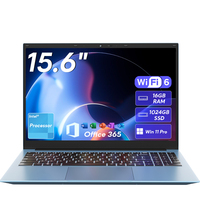 Nouvel ordinateur portable professionnel Intel N5100 FHD IPS 15,6 pouces, 16 Go de RAM, 1 To SSD, prise US, fournisseur OEM ODM en gros, bureau