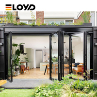 Eloyd Portes pliantes en verre aluminium de haute qualité pour balcon extérieur Applications domestiques