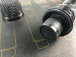 Sistema de micrófono inalámbrico profesional, micrófono de mano de 4 canales, OEM vocal para micrófono Echo, cancelación de ruido liviana, 2 unidades - Product Image 2