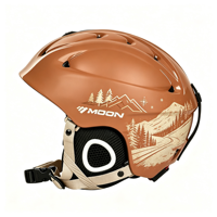 Casque de ski et de snowboard protecteur, coque en PC moulée, norme de sécurité CE ASTM, équipement de neige d'hiver pour enfants et adultes, plusieurs tailles