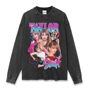 <span class=keywords><strong>เสื้อ</strong></span>ยืดโอเวอร์ไซส์วินเทจคุณภาพสูง ขนาด US ไซส์ใหญ่พิเศษ น้ำหนัก 250GSM ผ้าฝ้าย 100% / มีหลายแบบ / หลายสี / รับออกแบบตามสั่ง - Product Image 3