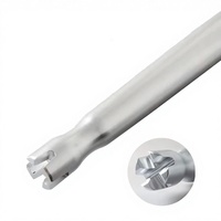 Canne à pêche à la traîne A1 Topline-Echo 6061 en aluminium à action lente, réglable, avec poignée coudée, pour la pêche en bateau, gros gibier, eau salée, 800g, robuste