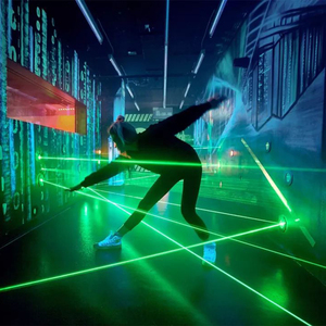 Professionnel room escape laser arena maze equipment <span class=keywords><strong>multiplayer</strong></span> Challenging games laser tag arena Maze house equipment - Product Image 2
