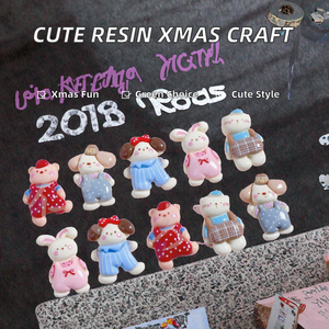 Creativo, Ecológico, Pegamento de Resina en Crema, Figura de Animalito (Oso, Cachorro), Adhesivo para Carcasas de Teléfono, Refrigerador, Correa de Dibujos Animados, TV, Películas - Product Image 2