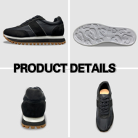 AKS Baskets en cuir PU personnalisées de luxe en usine pour femmes Chaussures pour femmes Chaussures de sport en daim Chaussures de sport Design Shoe