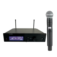 Microphone sans fil portable professionnel SLXD4 S58 Lavalier pour karaoké, idéal pour les performances sur scène